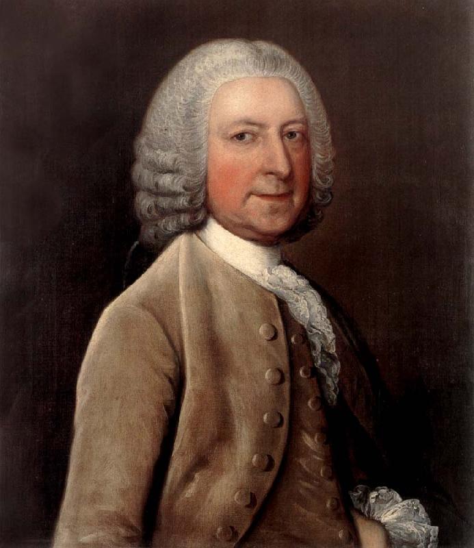 Thomas Gainsborough Portrait of Henry Wise Sweden oil painting art